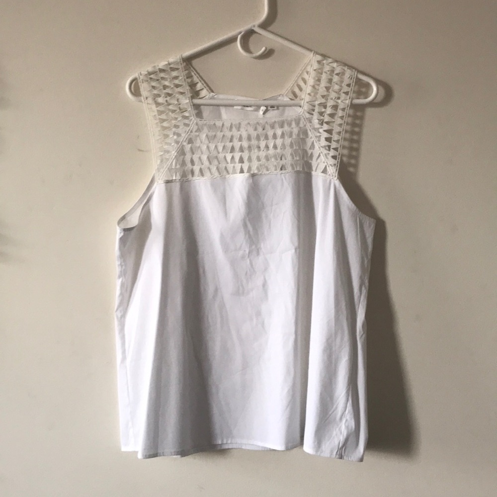 Summer white top